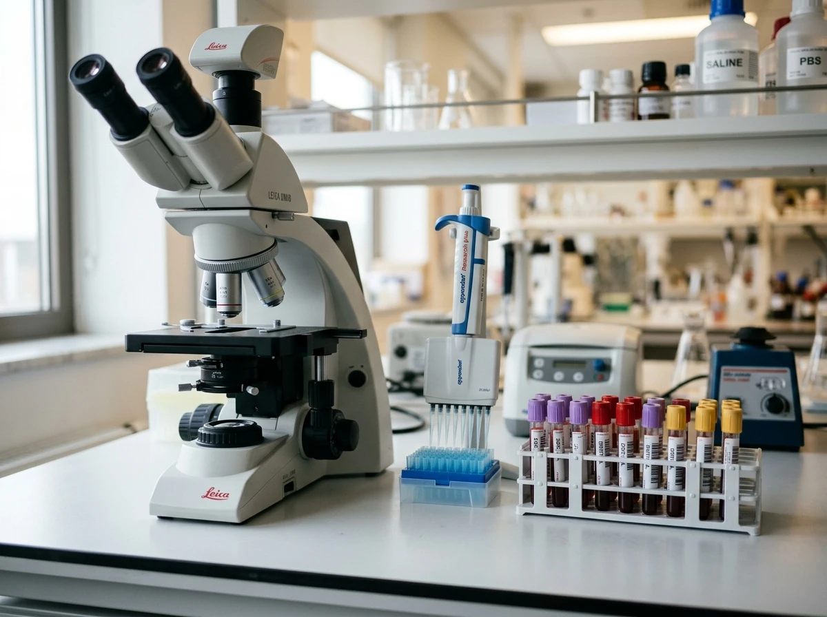 Modern Clinical Laboratory Equipment